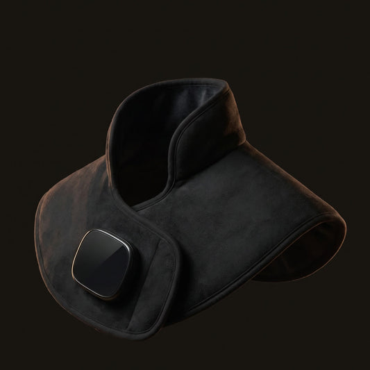 Unknot Neck & Shoulder Wrap on a dark background