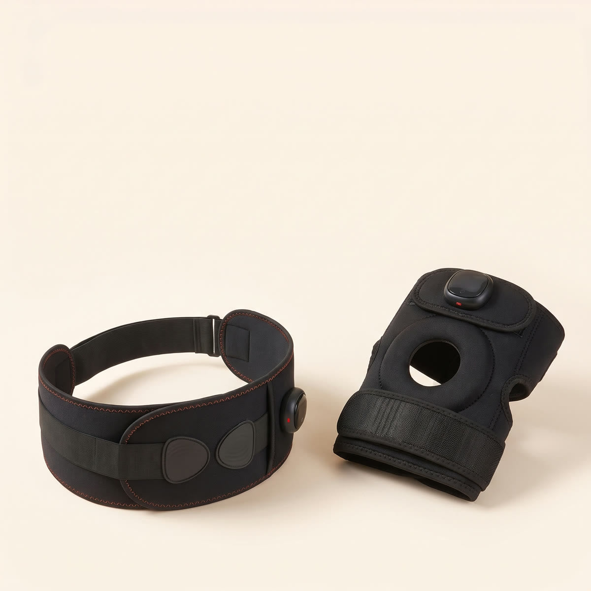 The Unknot Heat Belt and the Knee Wrap together